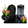 Podstawka-pod-znicz-Kochany-Tato-statuetka-serce-XXL-30cm-plus-lampion-solarny-na-Dzien- Ojca-kwiaty-rozowo-lososiowe-2